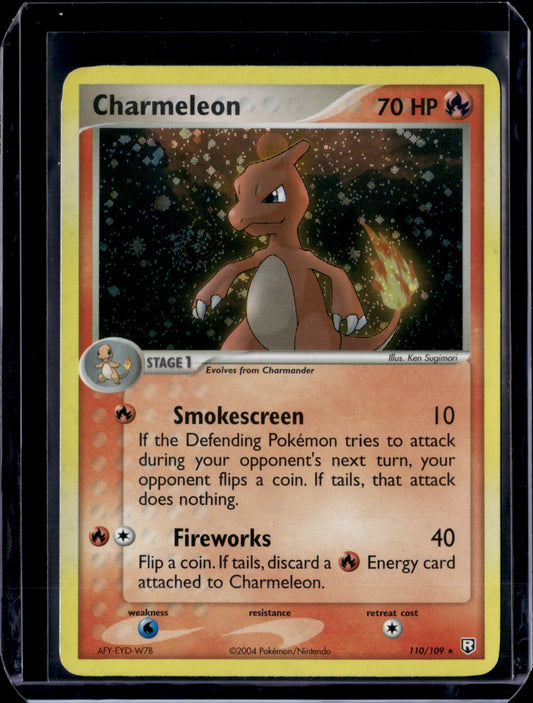 Charmeleon Team Rocket Returns #110/109 Holofoil Pokémon Card (front)