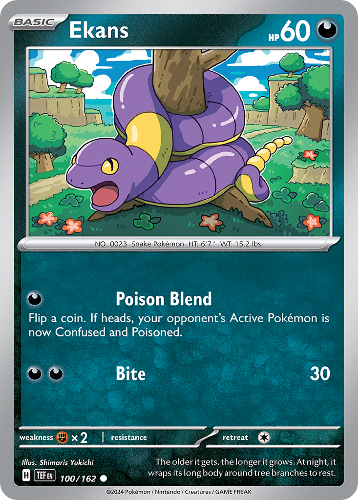 Ekans 100/162 Common Temporal Forces