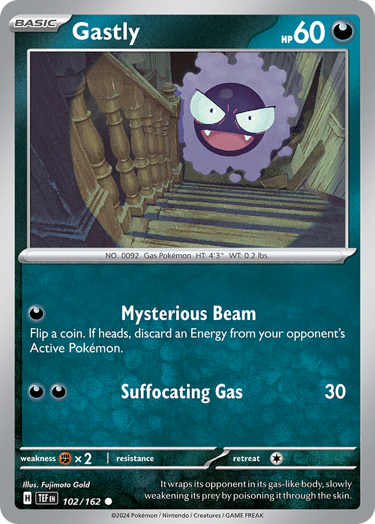 Gastly 102/162 Common Temporal Forces