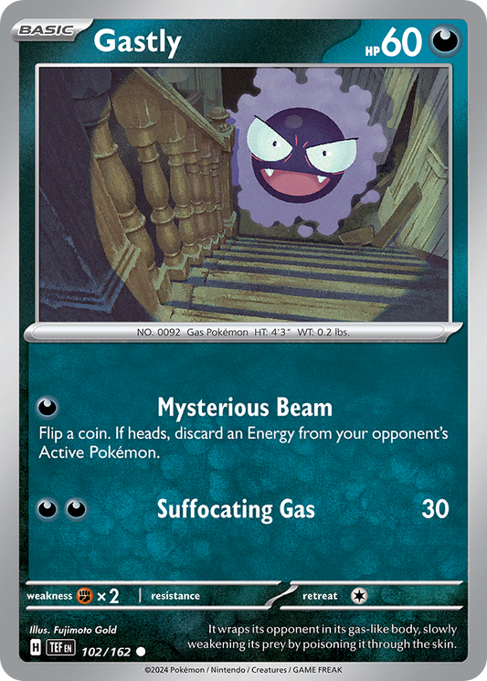 Gastly 102/162 Common Temporal Forces