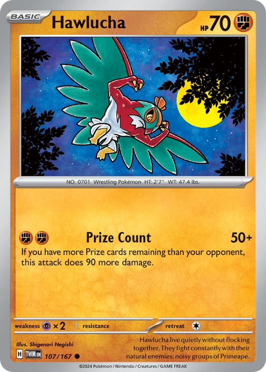 Hawlucha 107/167 Common Twilight Masquerade