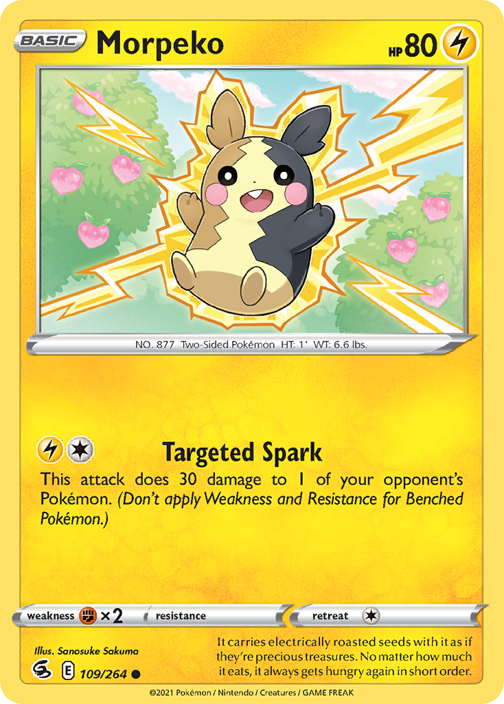 Morpeko 109/264 Common Fusion Strike