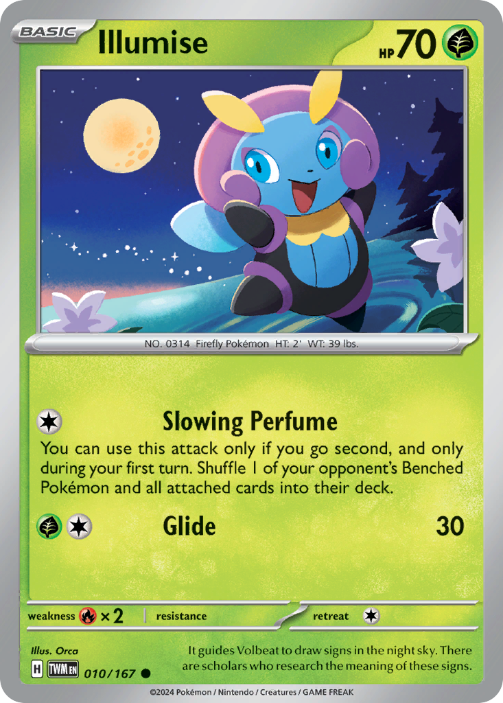 Illumise 010/167 Common Twilight Masquerade