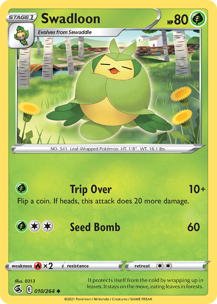 Swadloon 010/264 Uncommon Fusion Strike