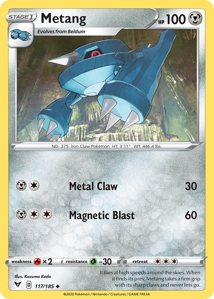 Metang 117/185 Uncommon Vivid Voltage