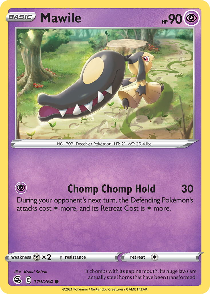 Mawile 119/264 Common Fusion Strike