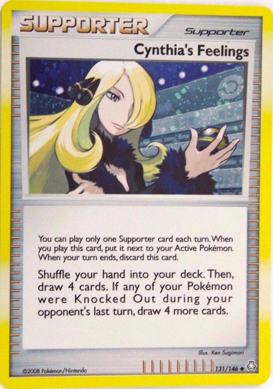Cynthia's Feelings - 131/146 (Cosmos Holofoil) 131/146 Promo Miscellaneous Cards & Products Pokémon card