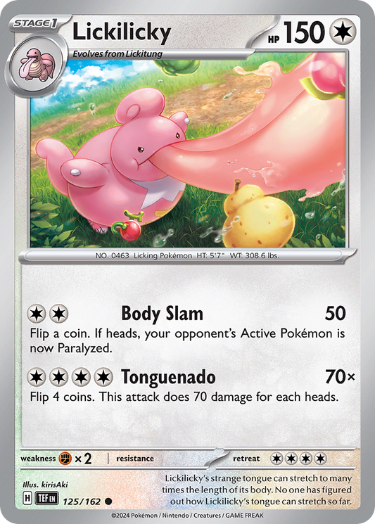 Lickilicky 125/162 Common Temporal Forces