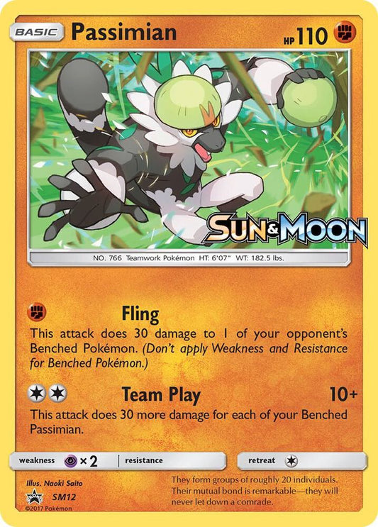 Passimian - SM12 (Prerelease) SM12 Promo SM Promos Pokémon card
