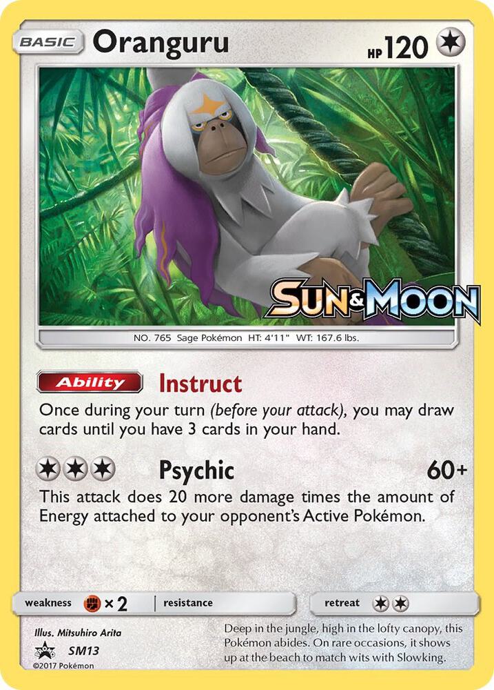 Oranguru - SM13 (Prerelease) SM13 Promo SM Promos Pokémon card