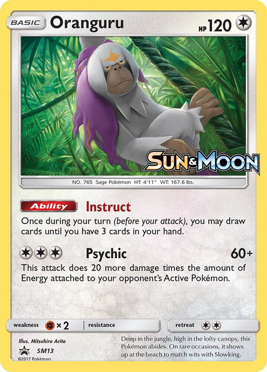 Oranguru - SM13 (Prerelease) - SM13 Promo SM Promos