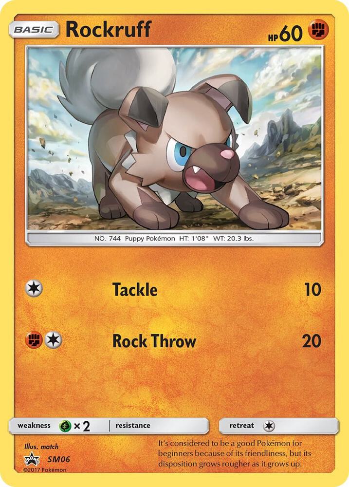 Rockruff - SM06 SM06 Promo SM Promos Pokémon card