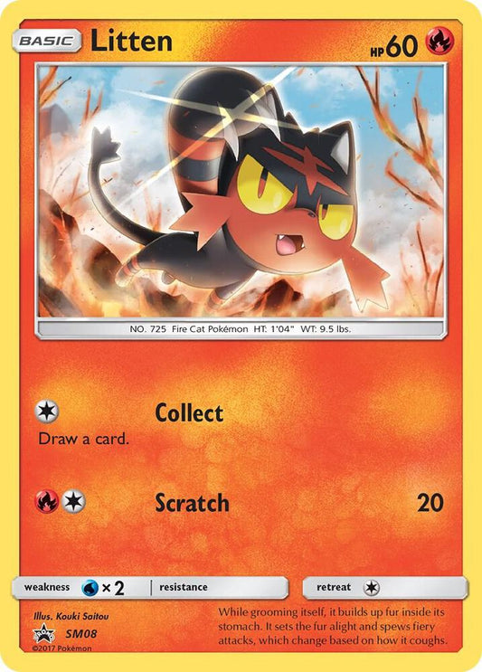 Litten - SM08 SM08 Promo SM Promos Pokémon card
