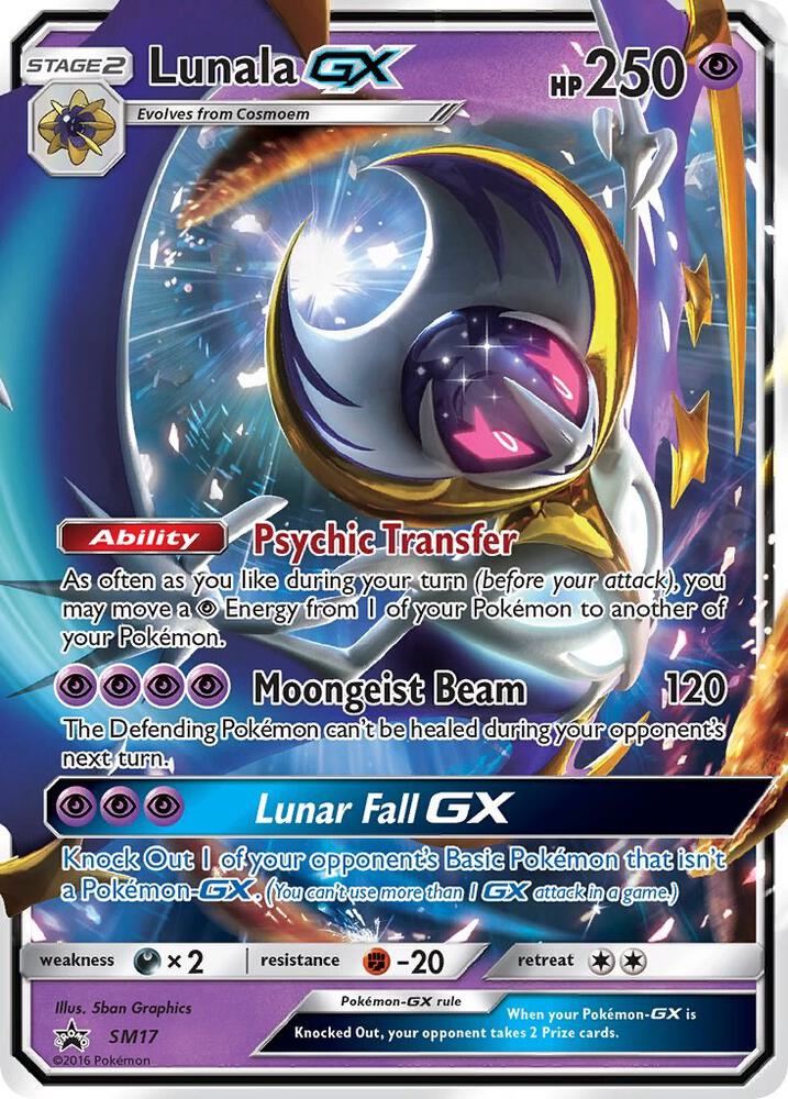 Lunala GX - SM17 SM17 Promo SM Promos Pokémon card