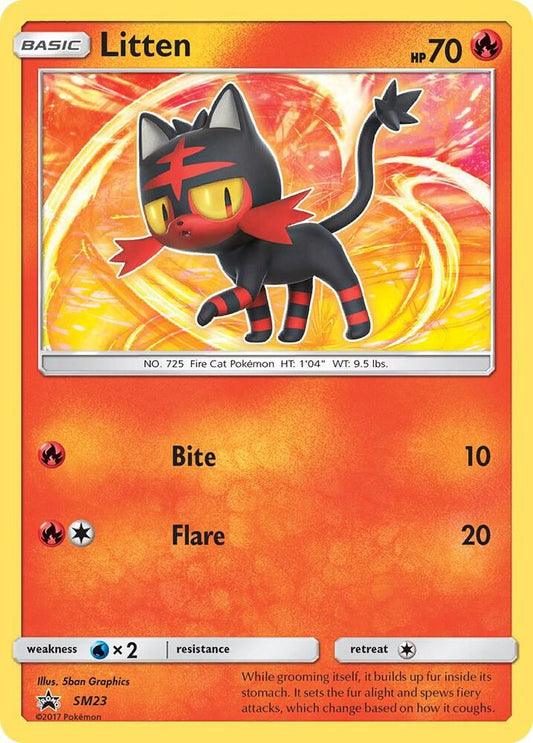 Litten - SM23 SM23 Promo SM Promos Pokémon card