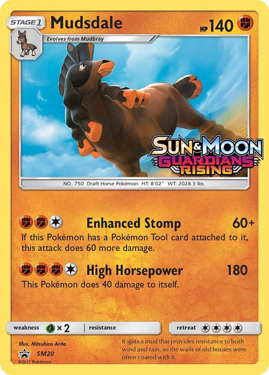Mudsdale - SM20 (Prerelease) SM20 Promo SM Promos Pokémon card