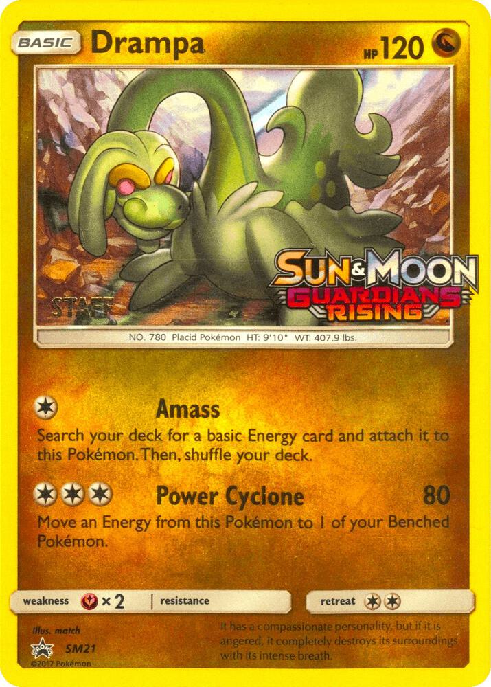Drampa - SM21 (Prerelease) [Staff] SM21 Promo SM Promos Pokémon card