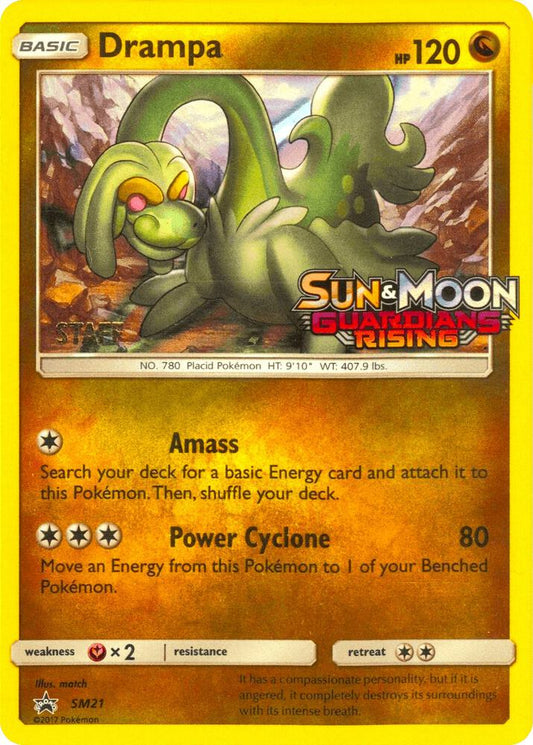 Drampa - SM21 (Prerelease) [Staff] SM21 Promo SM Promos Pokémon card