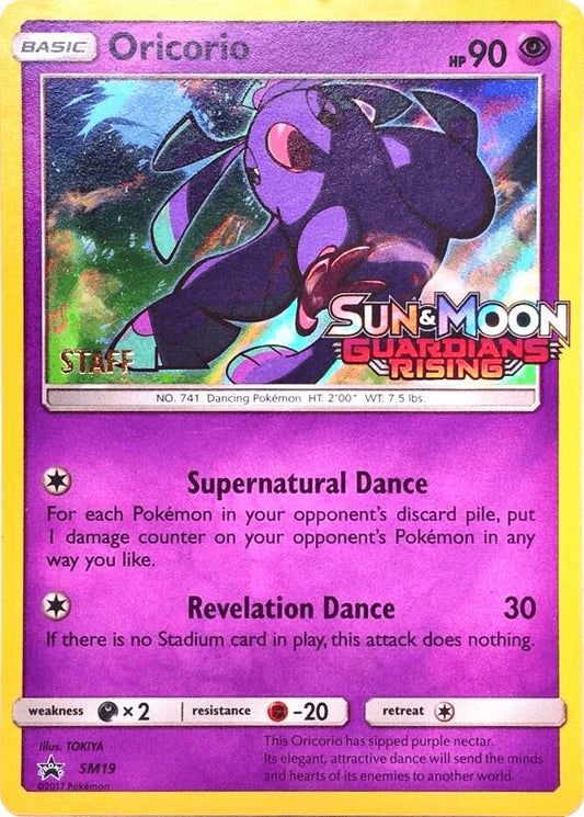 Oricorio - SM19 (Prerelease) [Staff] SM19 Promo SM Promos Pokémon card