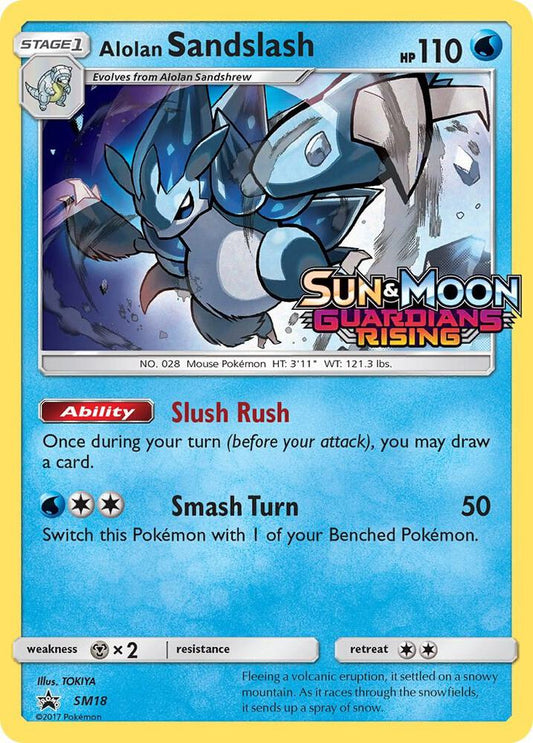 Alolan Sandslash - SM18 (Prerelease) SM18 Promo SM Promos Pokémon card