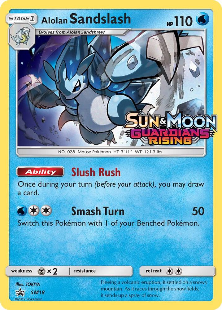 Alolan Sandslash - SM18 (Prerelease) SM18 Promo SM Promos Pokémon card