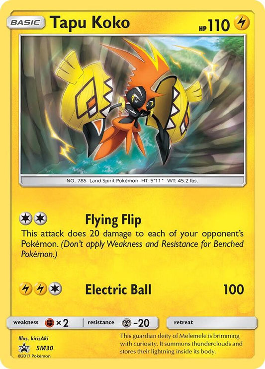 Tapu Koko - SM30 SM30 Promo SM Promos Pokémon card