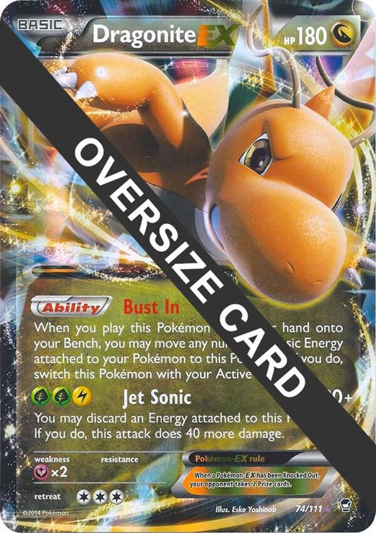 Dragonite EX - 74/111 074/111 Promo Jumbo Cards Pokémon card