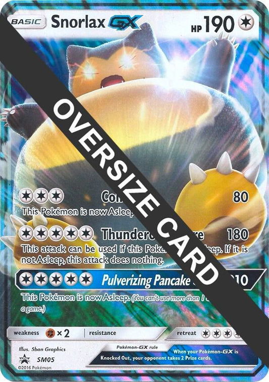 Snorlax GX - SM05 SM05 Promo Jumbo Cards Pokémon card