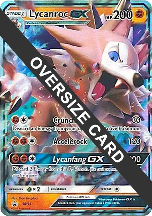 Lycanroc GX - SM14 SM14 Promo Jumbo Cards Pokémon card