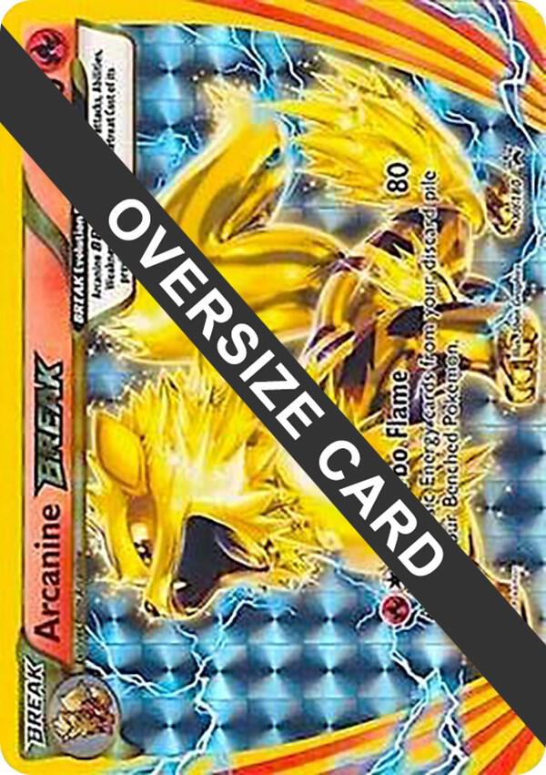 Arcanine BREAK - XY180 (XY Black Star Promos) - XY180 Promo Jumbo Cards
