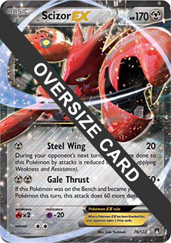 Scizor EX - 76/122 076/122 Promo Jumbo Cards Pokémon card