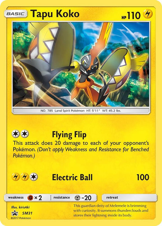 Tapu Koko - SM31 SM31 Promo SM Promos Pokémon card