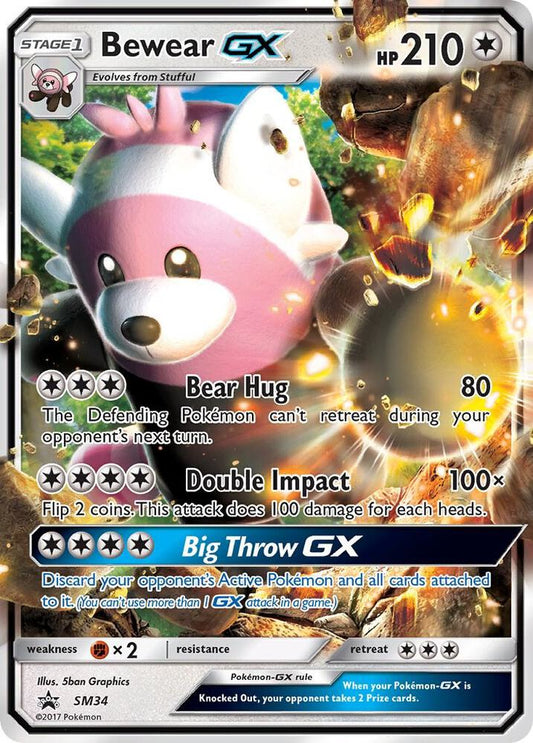 Bewear GX - SM34 SM34 Promo SM Promos Pokémon card