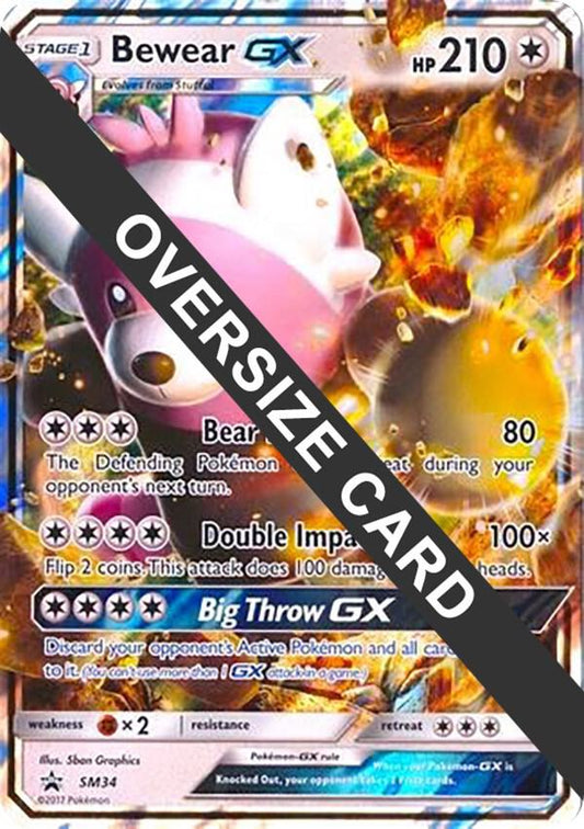 Bewear GX - SM34 (Black Star Promos) SM34 Promo Jumbo Cards Pokémon card