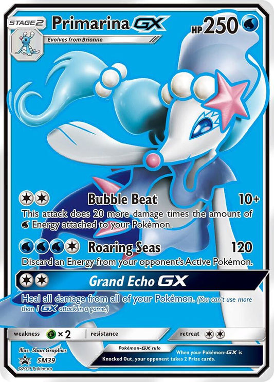 Primarina GX - SM39 SM39 Promo SM Promos Pokémon card