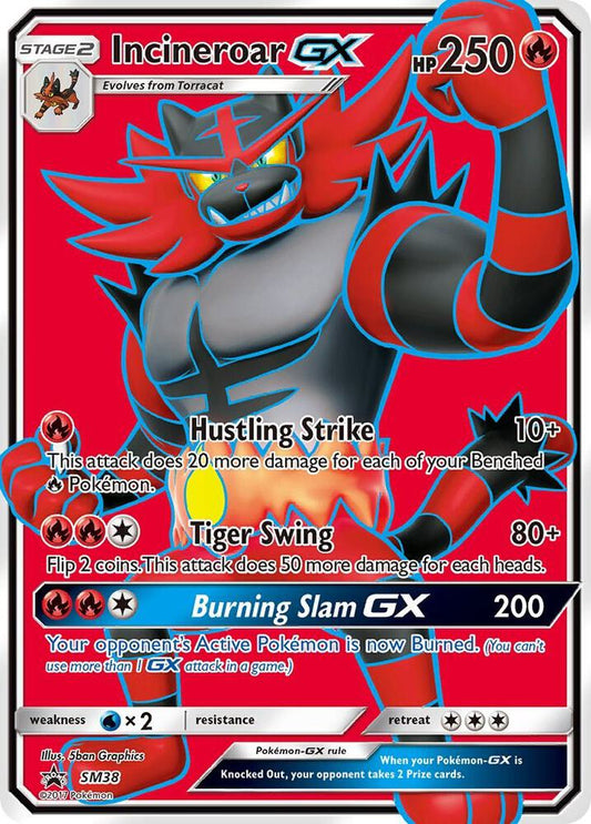 Incineroar GX - SM38 SM38 Promo SM Promos Pokémon card