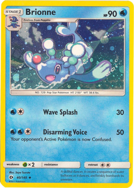 Brionne - 40/149 (Cosmos Holo) 040/149 Promo Miscellaneous Cards & Products Pokémon card