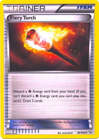 Fiery Torch - 89/106 (Sheen Holo) 089/106 Promo Miscellaneous Cards & Products Pokémon card