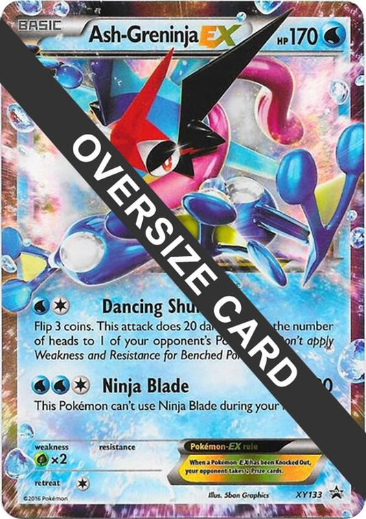 Ash-Greninja EX - XY133 (XY Black Star Promos) - XY133 Promo Jumbo Cards