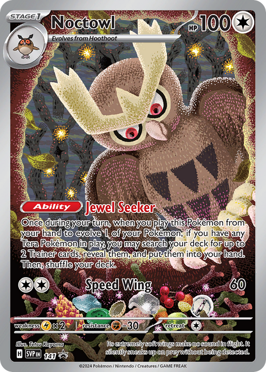 Noctowl 141/165 Promo Scarlet & Violet Black Star Promos