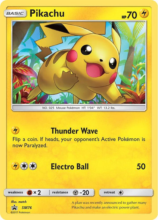 Pikachu - SM76 SM76 Promo SM Promos Pokémon card