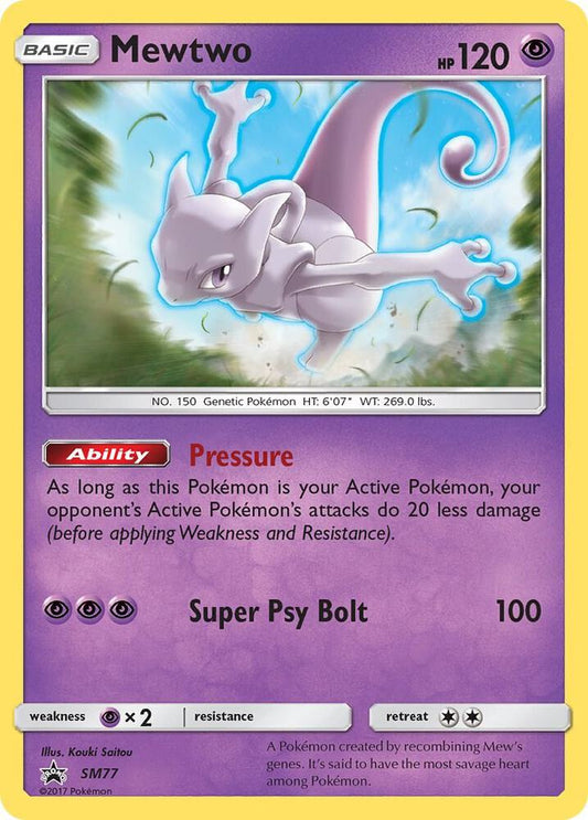 Mewtwo - SM77 SM77 Promo SM Promos Pokémon card