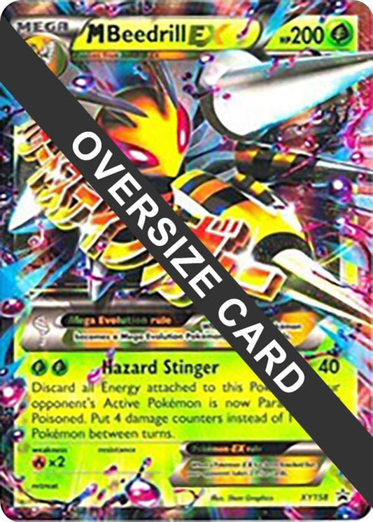 M Beedrill EX - XY158 - XY158 Promo Jumbo Cards