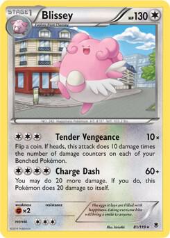 Blissey - 81/119 (Cosmos Holo) 081/119 Promo Miscellaneous Cards & Products Pokémon card
