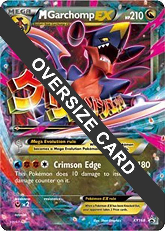 M Garchomp EX - XY168 - XY168 Promo Jumbo Cards