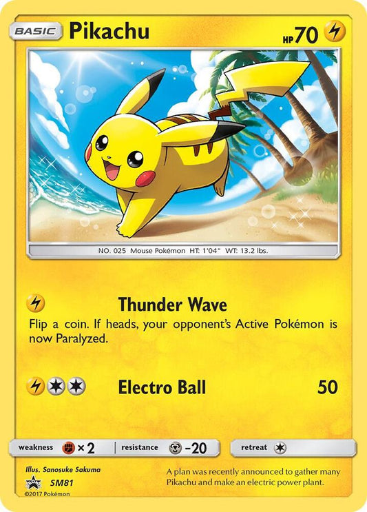 Pikachu - SM81 SM81 Promo SM Promos Pokémon card