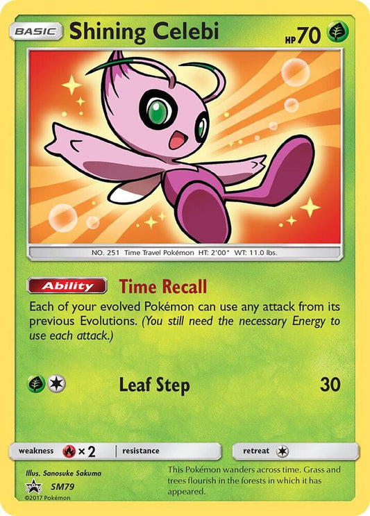 Shining Celebi - SM79 SM79 Promo SM Promos Pokémon card