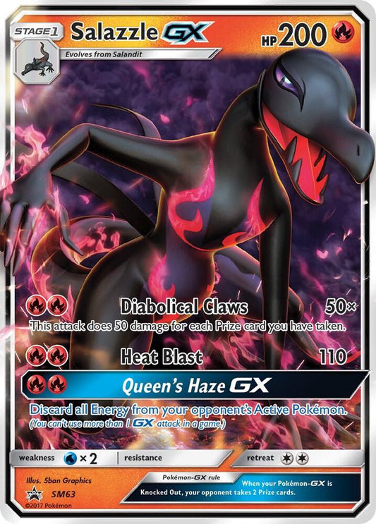 Salazzle GX - SM63 SM63 Promo SM Promos Pokémon card