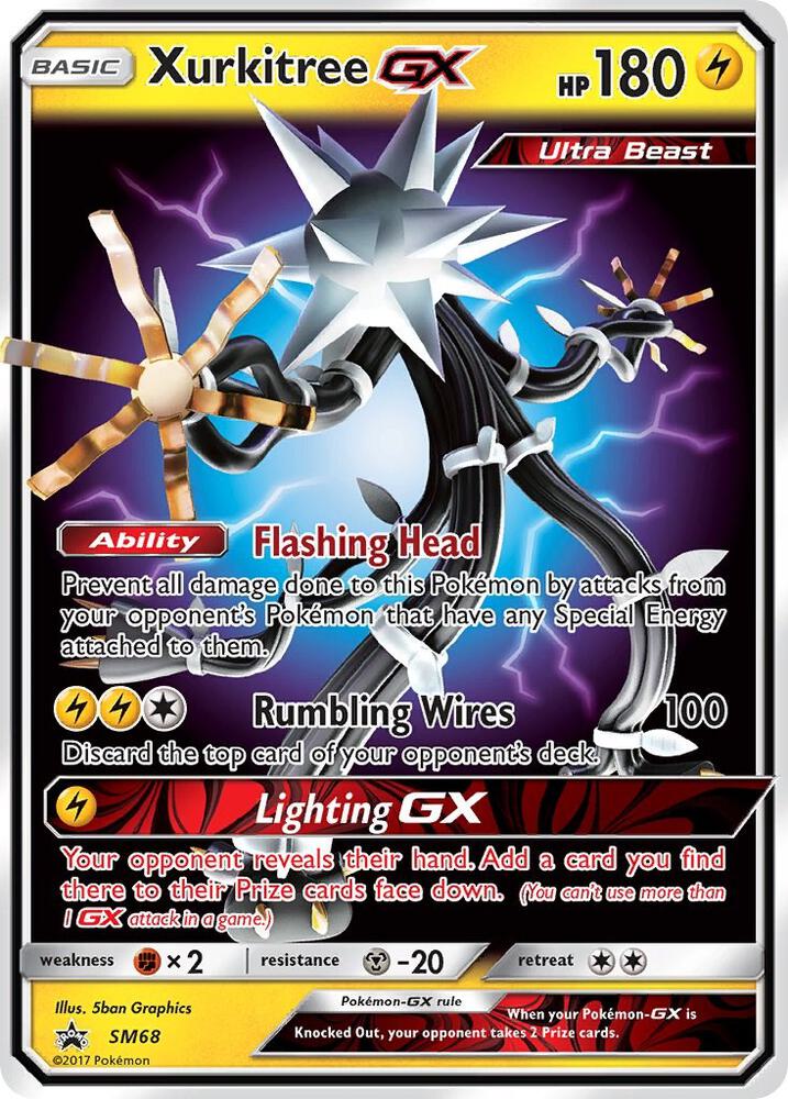 Xurkitree GX - SM68 SM68 Promo SM Promos Pokémon card