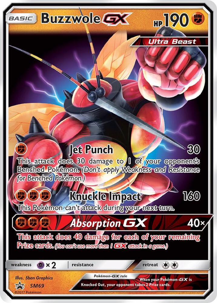 Buzzwole GX - SM69 SM69 Promo SM Promos Pokémon card